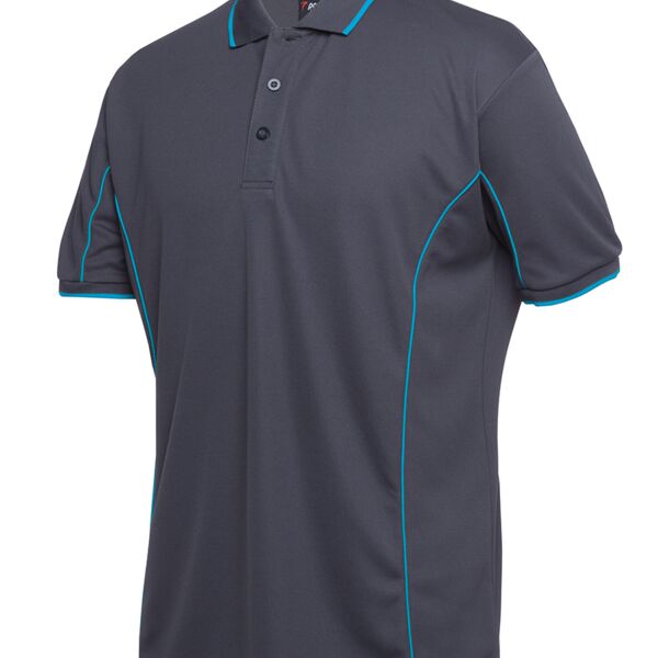 PODIUM S/S PIPING POLO Thumbnail